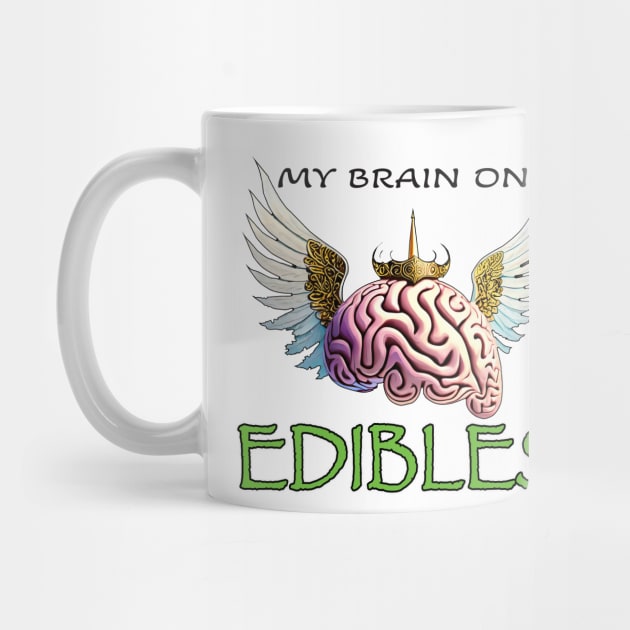 My Brain on Edibles by Wickedcartoons